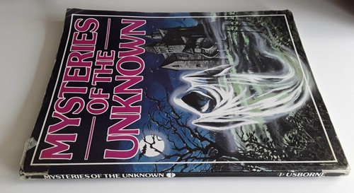 MYSTERIES OF THE UNKNOWN. USBORNE BOOKS. (1987) PAPERBACK. VINTAGE GHOSTS UFO - Picture 4 of 12