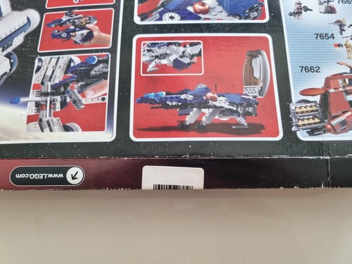 7661 Jedi Starfighter with Hyperdrive Booster Ring Lego Star Wars Clone 2007 - Picture 20 of 24