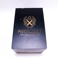 Micallef Toro 6 x 52 Empty Wood Cigar Box 7" x 4.75" x 4.75"