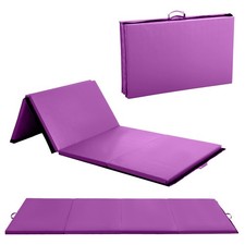 Gymnastics Mats Foldable Tumbling Mats Portable Gymnastics Exercise Mat Thick...
