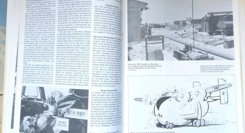 Blackburn Beverley Bill Overton RAF Transport Aircraft Hardback Book - Imagen 7 de 10