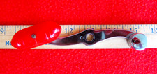 Vintage Penn RED BAKELITE Reel Handle #24-49: 66/112/113/49/155 - WOBBLE!!! 3