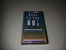 Back To The 60's Volume 1V Cassette Tape Vintage Music