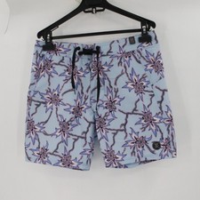 NWOT Roark Board Shorts Men's 30 The Passage 17" Floral Drawstring swim trunks