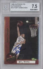1995 Classic Superior Pix Auto /3000 Tony Dumas BGS 7.5 Auto