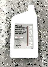 Nissan Manual Transmission Sae 75w-85 Transmission Fluid 999mp-mtf00np Nos