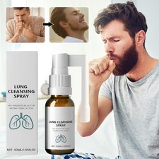 Lung Cleansing Herbal Spray For Relieve Respiratory Discomfort Clear Mucus 30ML