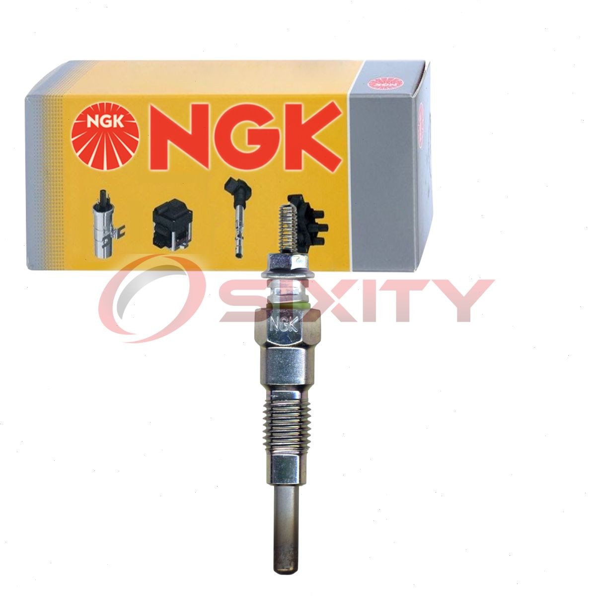 NGK 1065 Y-702R Glow Diesel Glow Plug for 6541-8321-00-100 15694-6551-3 iz