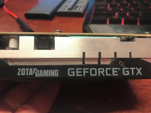 ZOTAC GAMING GeForce GTX 1650 4GB Low Profile /w lp and hp brackets - Picture 3 of 5