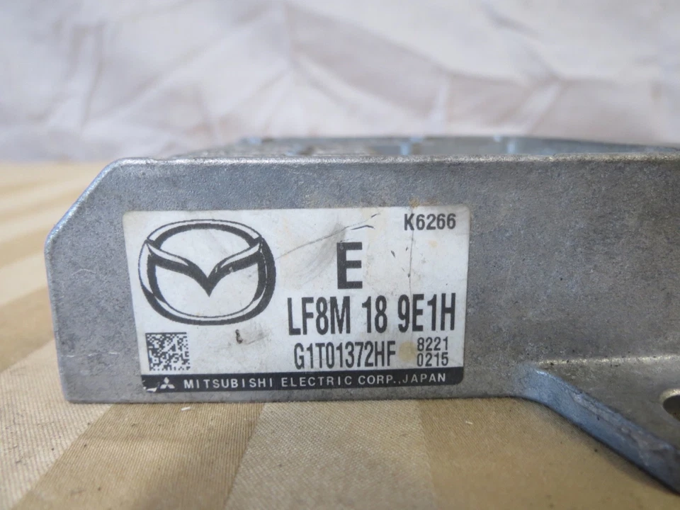 10-11 Mazda 3 2.0L TCM TCU Trasmission Control Module LF8M189E1H G1T01372HF - Image 3 of 4