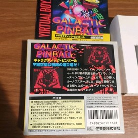 RARE MINT 1995 GALACTIC PINBALL Nintendo VIRTUAL BOY Japanese, Ships from 🇺🇸!