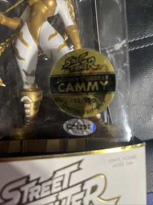 SDCC CRYPTOZOIC CAMMY キャミィ ストリートファイター SDCC 2019 Cryptozoic Street Fighter Golden Goddess Cammy (192/350