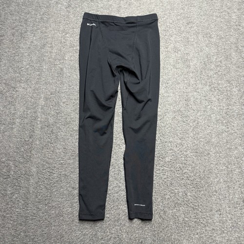 Columbia Omni Heat Pants Boys Medium 10/12 Black Base Layer Outdoor Performance - Picture 6 of 6