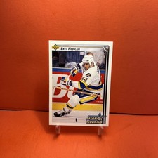 1992-93 Upper Deck Star Rookies Bret Hedican #414 Rookie RC NM Card🦄