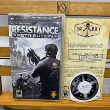 Resistance: Retribution Sony PSP 2009 Complete in Box