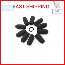 Saidbuds 10 Pack Soft Mic Foam Covers Windscreens for David Clark M-4/M-7 Lights