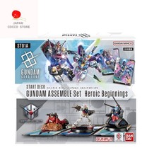 Gundam Card Game Start Deck ST01A Gundam Assemble Set Heroic Beginnings Japanese