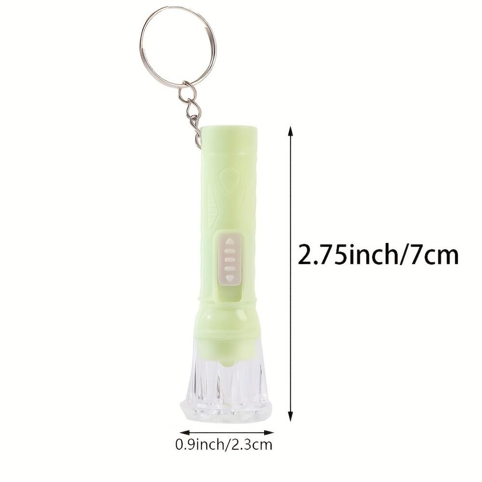 3 Led Keychain Flashlights 48pcs Mini Flashlight Keychain,LED Flashlight, Glow in the Dark Party ...