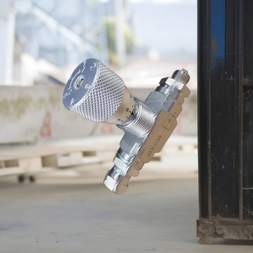 Bidirectional Hydraulic Flow Control Restrictor Valve Stb-G3/8 w/ L08 Connector - Picture 13 of 14