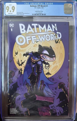Batman Off World  Scottie Young Variant CGC 9.9 MINT