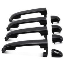 4Pcs Front Rear Left Right Exterior Door Handle Driver Passenger Side for 4PCS