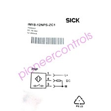 SICK IM18-12NNS-ZC1 Proximity Switch,NPN,New
