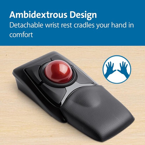 Kensington Expert Mouse - Wireless Ergonomic TrackBall Mouse for PC, Mac and Win - Picture 4 of 10