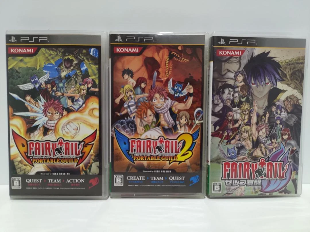 Fairy Tail - Portable Guild 2 (Japan) (v1.01) ROM Download - PlayStation  Portable(PSP)