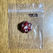 🎲 MTG d20 Spindown Life Counter die dice Ikoria: Lair of Behemoths IKO Red 803