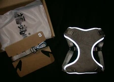 Dog Size Small HARNESS AND LEASH Set Sand Colored NEW