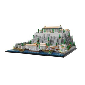The Most Famous Acropolis with Arena, Temples 1940 Pieces for Ages 14 and Up