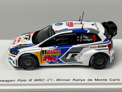 1:43 Spark S3785 Volkswagen Polo R WRC MONTE CARLO Rally 2014 #1 model car - Picture 5 of 9