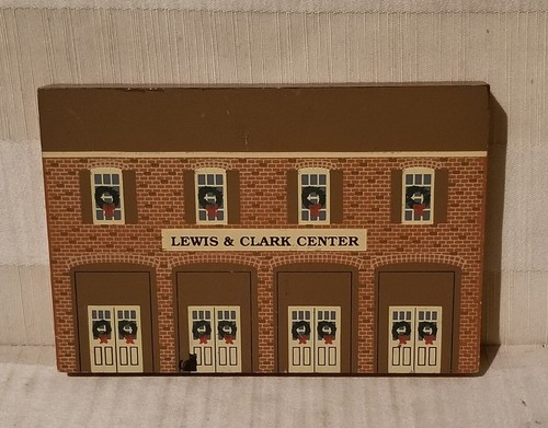 Vintage Cat's Meow: 1995 Lewis & Clarke Center St. Charles Christmas Series - Bild 1 von 2