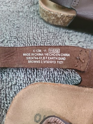 Old Navy Brown Sandals 6-12 Months - Picture 8 of 8
