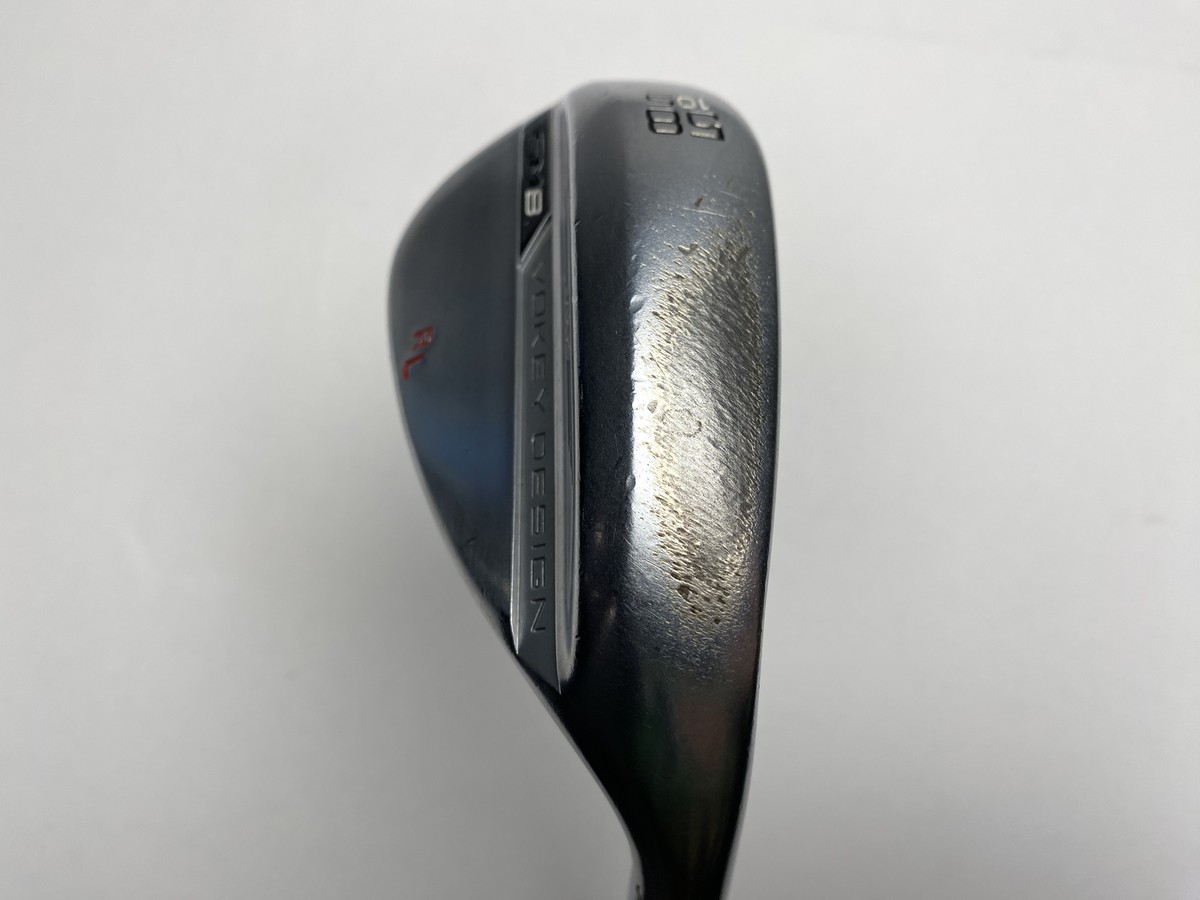 VOKEY SM8 58° Sグラインド 10° Titleist Vokey Sm8 Tour Chrome Wedge 58°-10 S-Grind Stiff