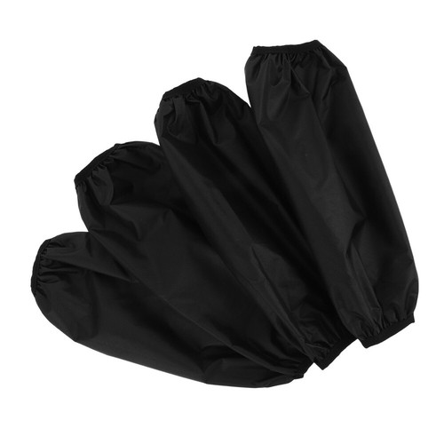 2 Pairs Long Black Arm Protectors Waterproof Arm Sleeves For Men Women New