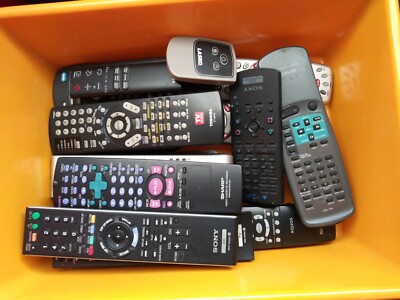 Assorted Remote Controls for TV, BluRay, Fans, Fully Tested and Working!