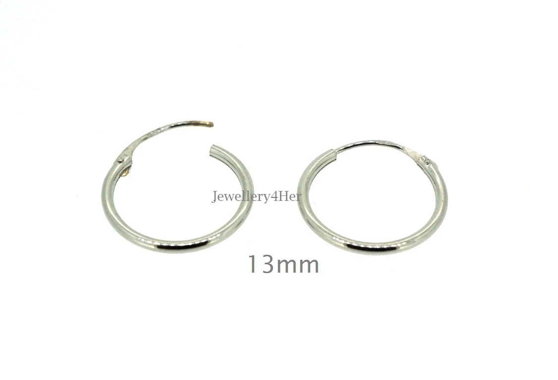 Small white gold sleeper best sale earrings
