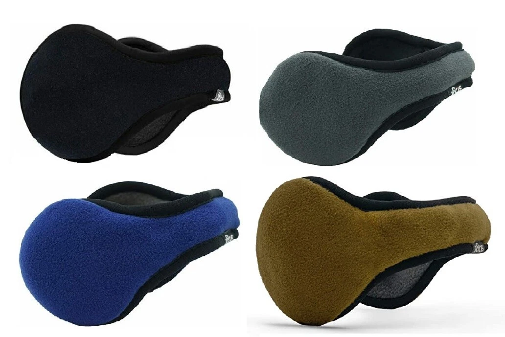 180s Tec Fleece Men's Adjustable Behind-the-Head Ear Warmers Ear Muffs NEW!