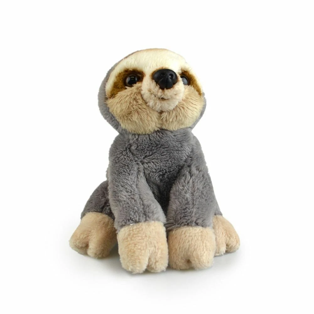 Lil Friends 15cm Sloth Kids Children Toddler Soft Plush Animal Toy Grey 3y