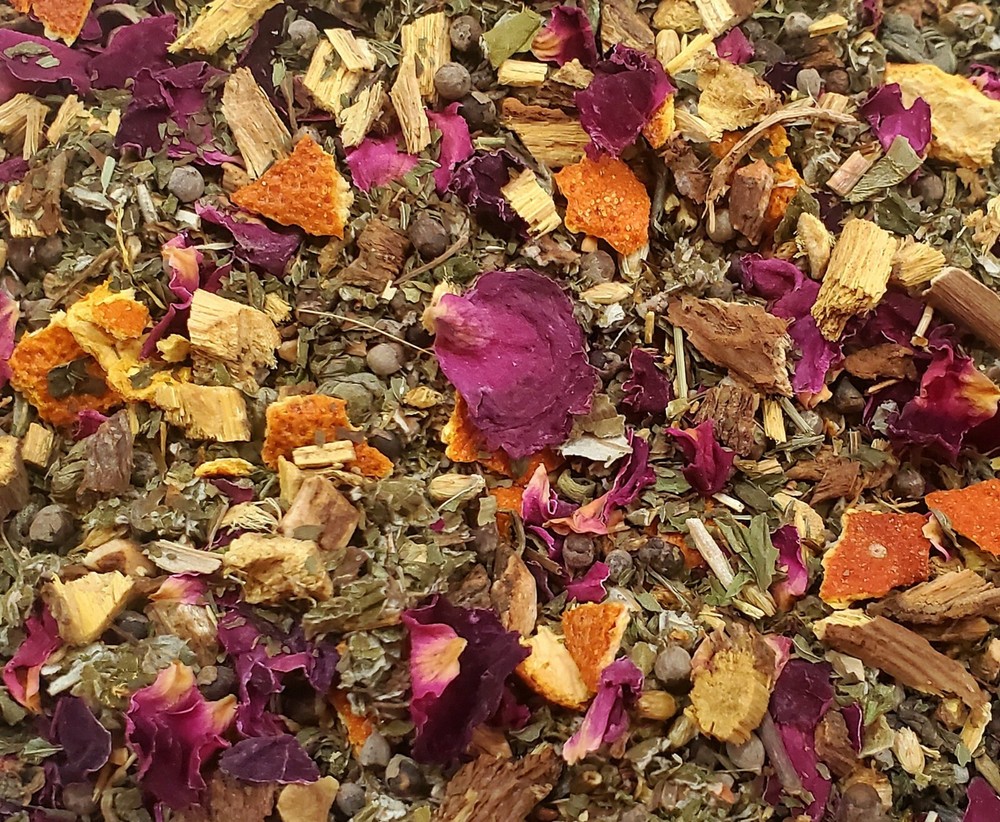 FIBROID SHRINKING TEA BLEND, BLOATING,CRAMPS,HORMONAL BALANCE,CYSTS  LEAF TEA