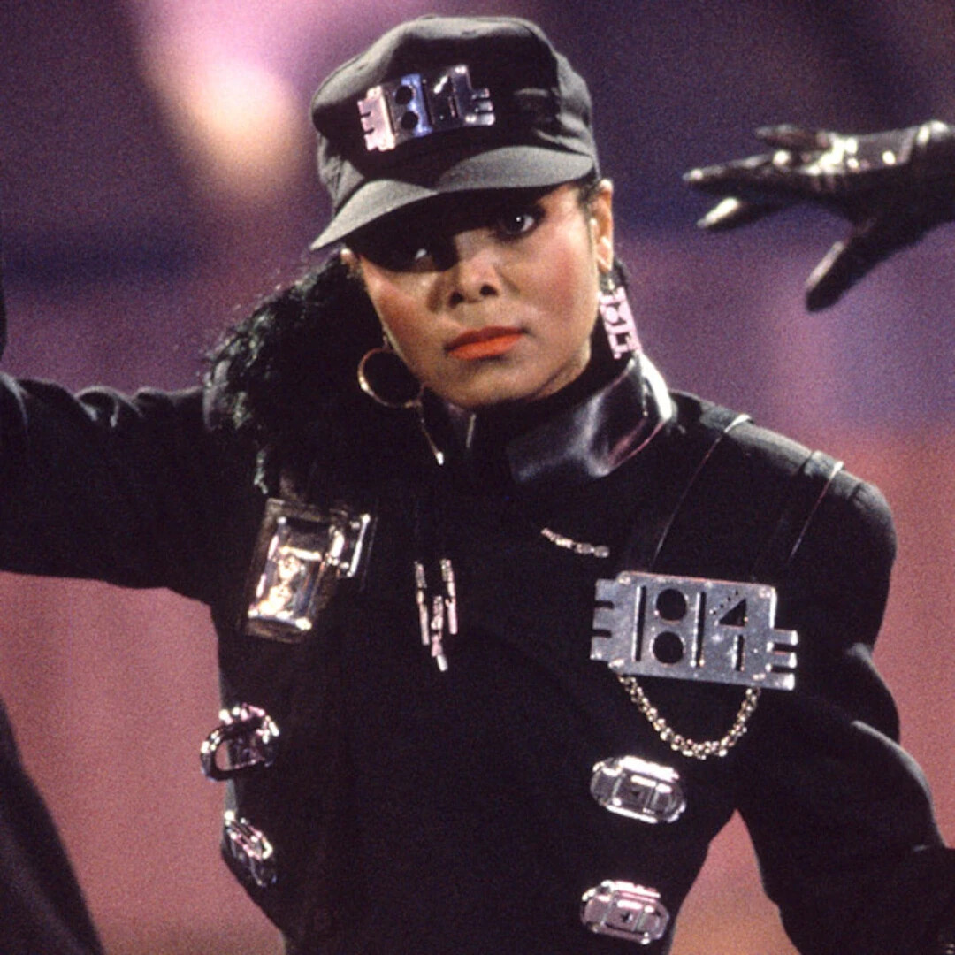 Janet Jackson 1989 Rhythm Nation RARE Key Hoop Earring Janet Jackson 1989 Rhythm Nation RARE Key Hoop Earring