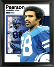 Drew Pearson Framed Sports Art Photo by Thomas Maxwell