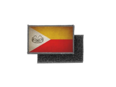 Patch Ecusson Imprime Badge Vintage Drapeau Tibet Tibetain | FR