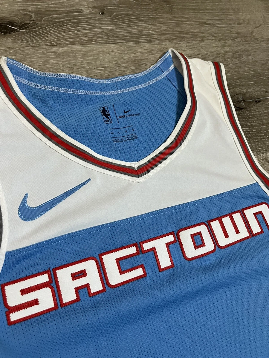 Nike Sacramento Kings Authentic City Jersey Sactown Pro Cut Rare Fox Mens  Sz 46