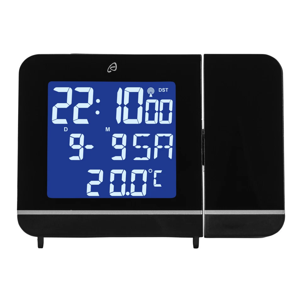 AURIOL FUNK-PROJEKTIONSWECKER SCHWARZ *OVP* - Bild 2 von 2