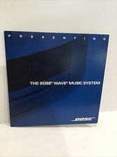 THE BOSE WAVE MUSIC SYSTEM 3 Track Demonstration CD 2004. Clean Cd