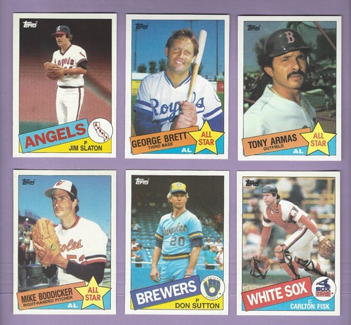 1985 Topps (#009-#770), various grades, prices listed - Picture 62 of 65