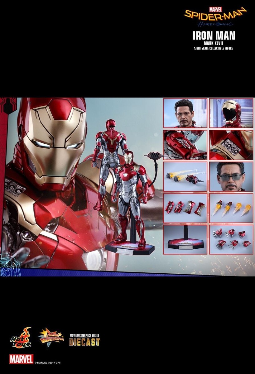 HOT TOYS MMS427D19 SPIDER-MAN: HOMECOMING IRON MAN MARK HOT TOYS MMS427D19 SPIDER-MAN: HOMECOMING IRON MAN MARK