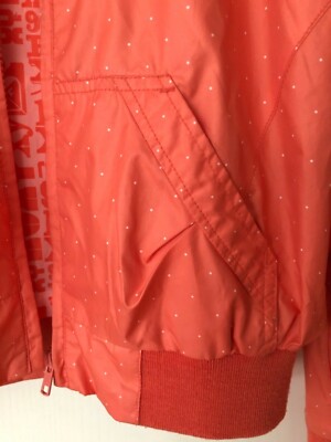ROXY Blouson S, Orange mit weißen Punkten, schöne Frühlingsfarbe
